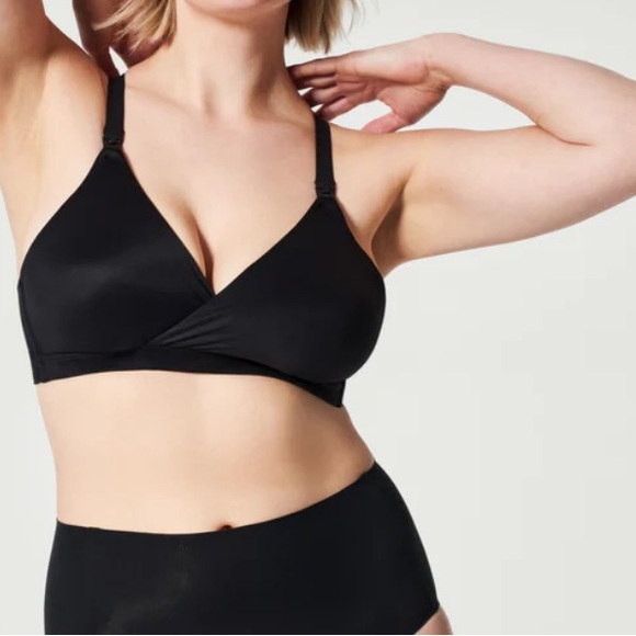 NWT SPANX Bra-llelujah Black Mama Nursing Bra - Picture 4 of 14